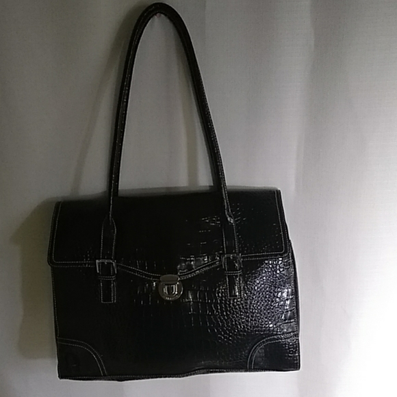 Liz Claiborne Black Purse - Picture 2 of 8